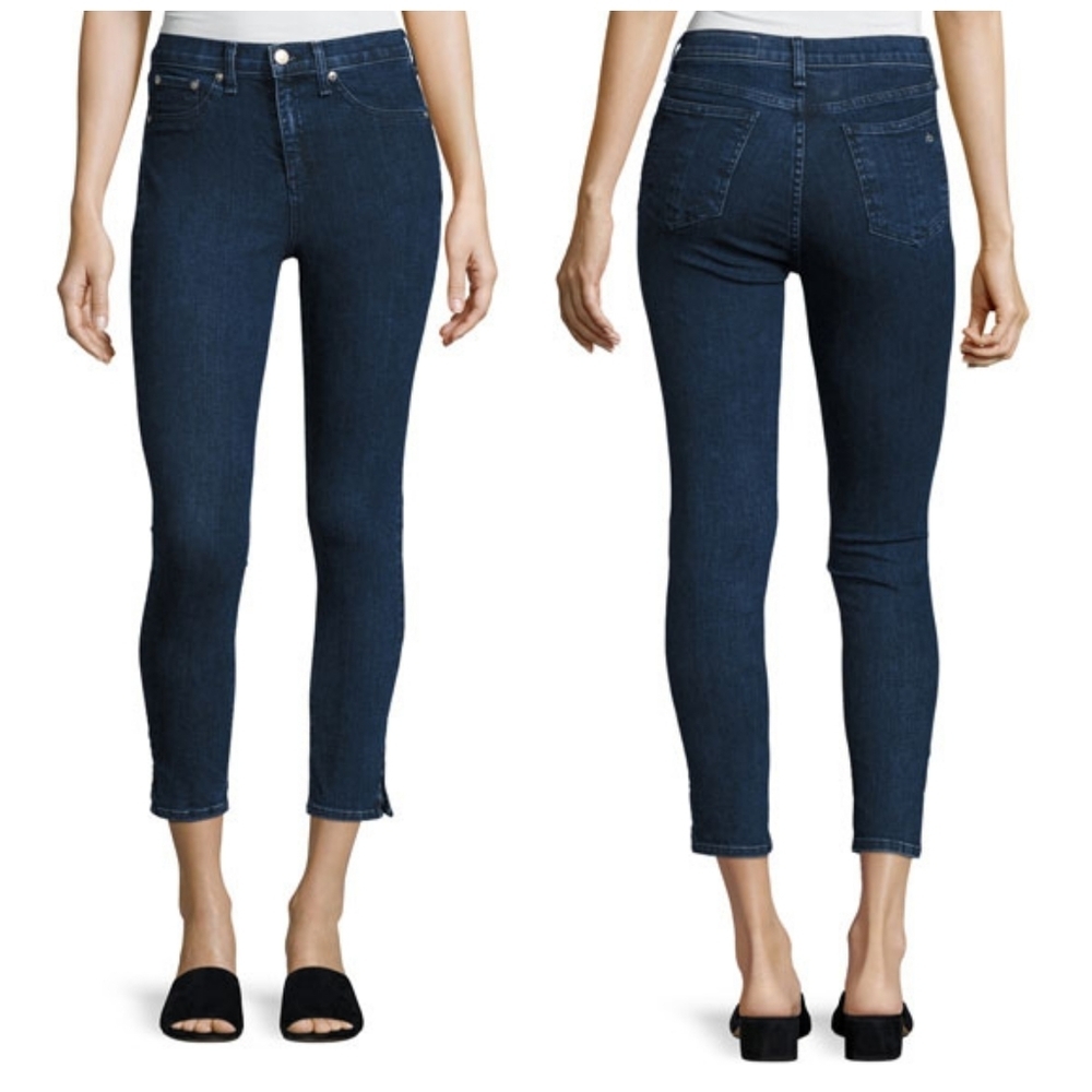Rag & Bone 10 inch capri jeans size 25